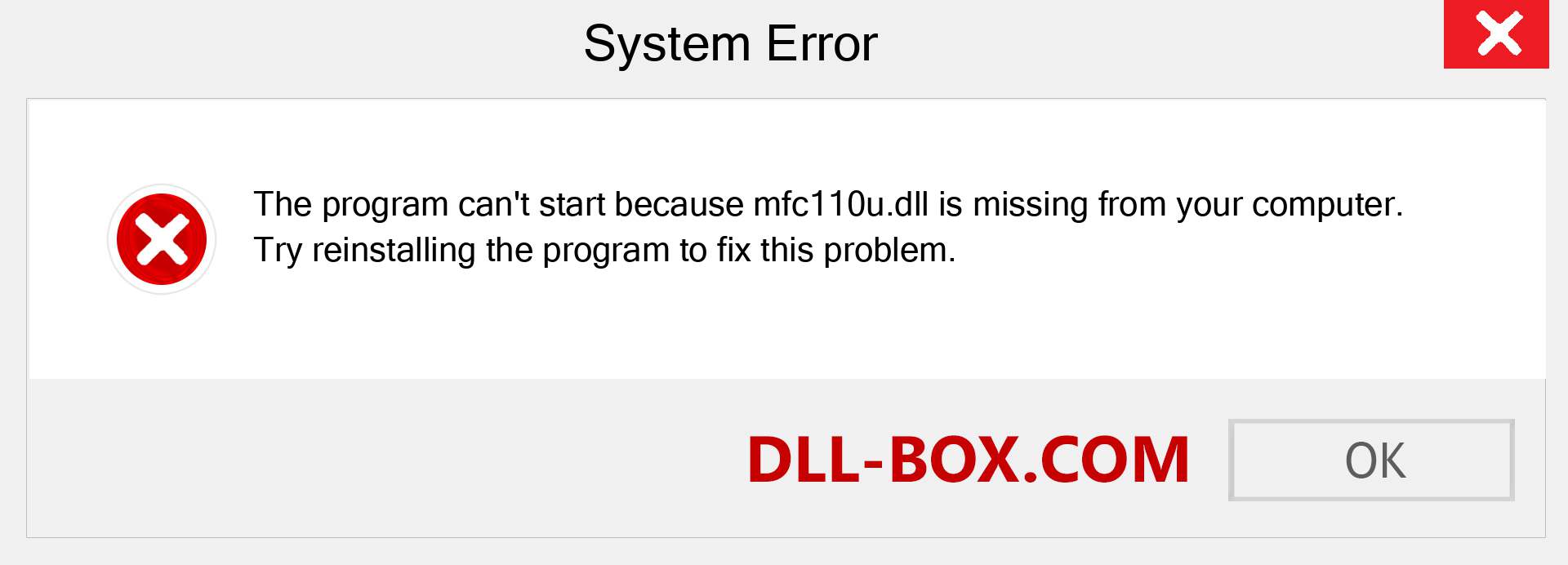  mfc110u.dll file is missing?. Download for Windows 7, 8, 10 - Fix  mfc110u dll Missing Error on Windows, photos, images