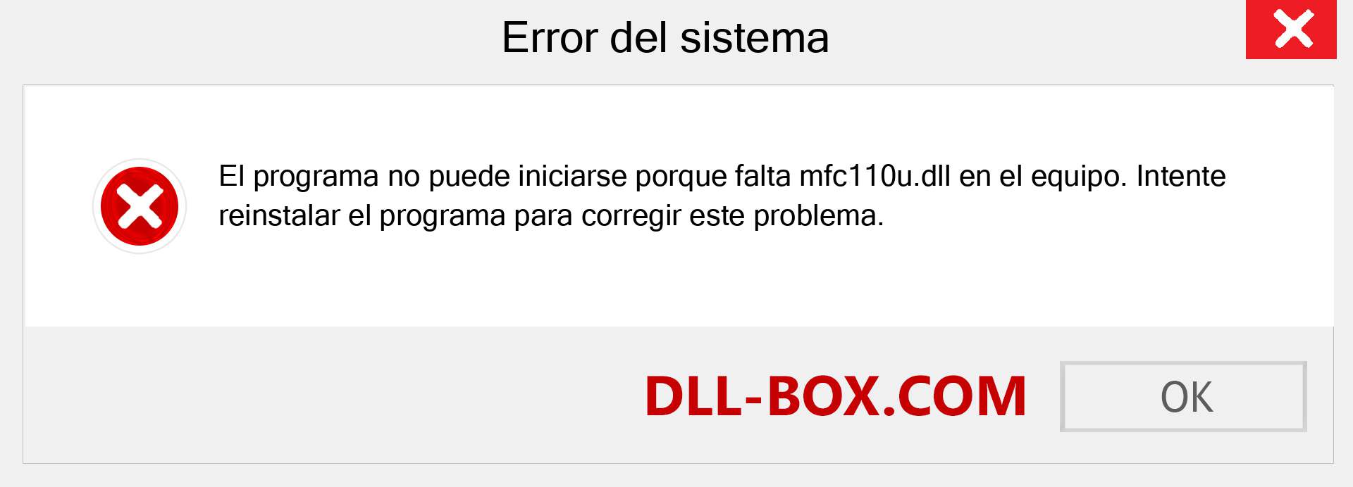 ¿Falta el archivo mfc110u.dll ?. Descargar para Windows 7, 8, 10 - Corregir mfc110u dll Missing Error en Windows, fotos, imágenes